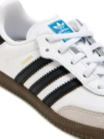 Adidas Samba OG White Night Indigo Gum (Kids) - Image 4