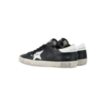 Golden Goose Super-Star – Black White Leather - Image 9