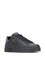 Dolce & Gabbana Portofino Crown Patch Black - Image 2