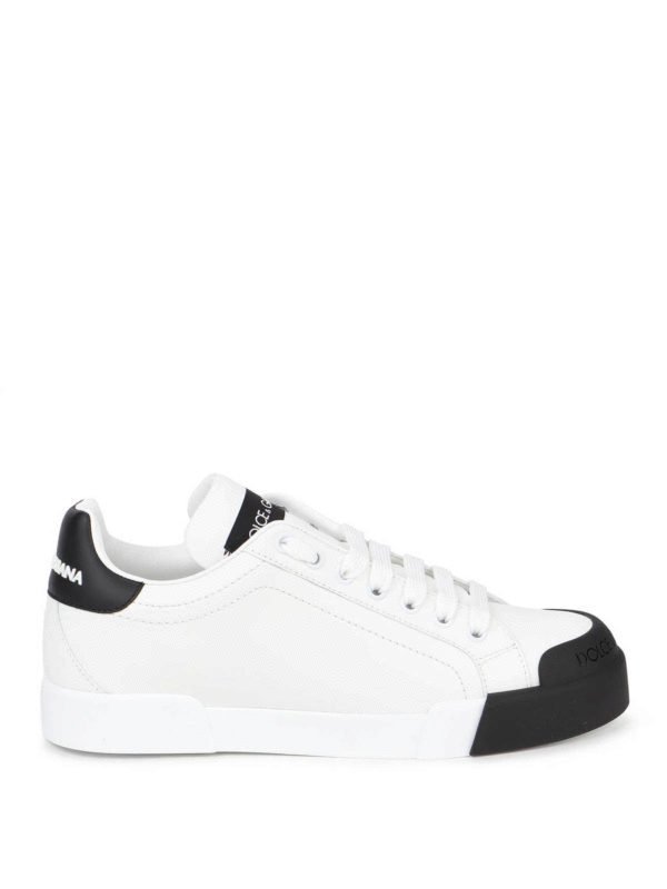 IMG_2017.jpeg Dolce & Gabbana Portofino Low White Black - Image 1