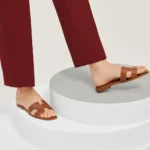 Hermes Oran sandal Gold - Image 5