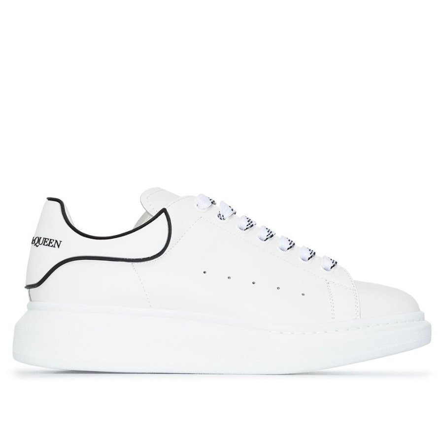 IMG_6461.jpeg Alexander McQueen Oversized White Black Trim - Image 1