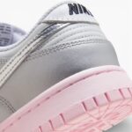 Nike Dunk Low Metallic Silver Pink - Image 6