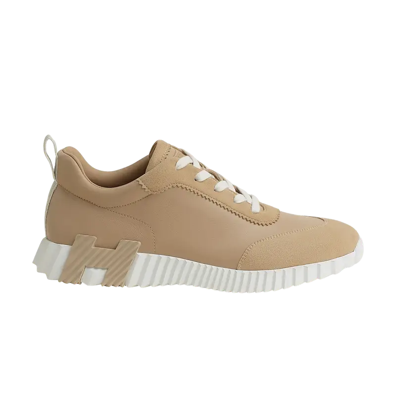 IMG_7374.webp Hermes Bouncing sneaker Beige Lin - Image 1