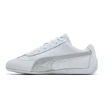 PUMA SPEEDCAT LEATHER ‘WHITE SILVER’ - Image 2