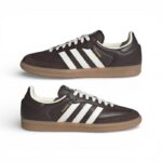 Adidas Samba OG ‘Dark Brown And White’ - Image 5