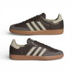 Adidas Samba OG “Brown/Putty Grey” Sneakers | Brown - Image 5