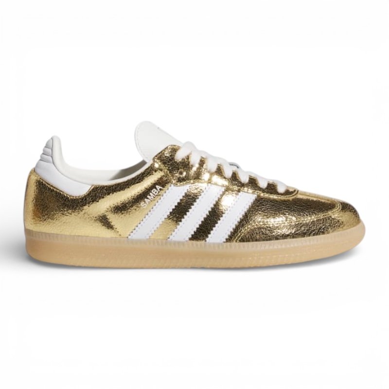 IMG_8174.jpeg Adidas Samba OG Silver Metallic Gold - Image 1