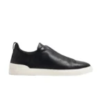 Zegna Triple Stitch Black