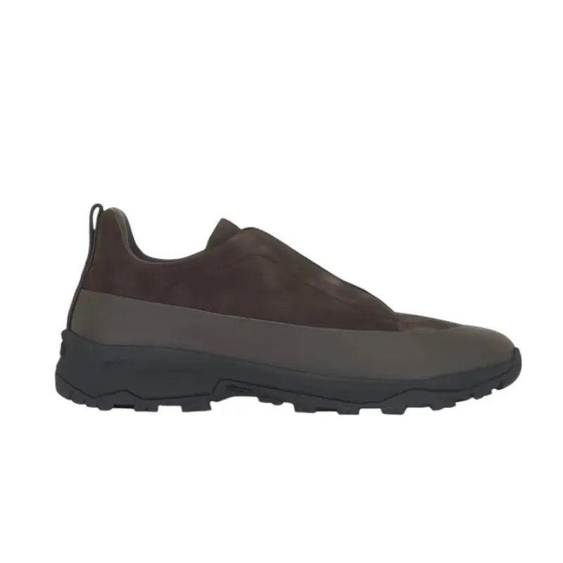IMG_8491.webp Zegna Triple Stitch™ Monte Suede Dark Brown - Image 1