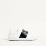 VALENTINO OPEN SNEAKER ‘WHITE BLACK’
