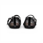Alaia Fishnet Ballerina Flats | Black - Image 4