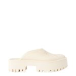 Gucci Elea perforated rubber platform mules