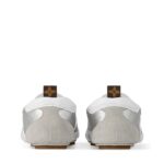 Louis Vuitton LV Sneakerina Metallic Grained Silver - Image 4