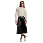 Louis Vuitton LV Sneakerina Metallic Grained Silver - Image 5