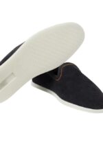 Loro Piana Venice Walk Loafer Navy Blue - Image 6