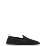 Loro Piana Venice Walk Loafer Navy Blue
