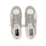 Golden Goose Baskets Stardan Cuir – Blanc Glitter - Image 2