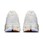 On Cloudsurfer Max in the Ivory and Nimbus colorway, featuring distinctive lightweight breathable mesh uppers - Image 5