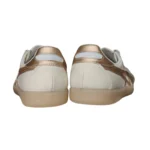 Onitsuka Tiger Tokuten sneakers in the white and rose gold colorway, featuring a distinct translucent rubber sole - Image 5