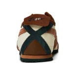 Onitsuka Tiger Mexico 66 sneakers feature a "Cacao Brown" suede upper with cream panels - Image 4