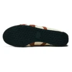 Onitsuka Tiger Mexico 66 sneakers feature a "Cacao Brown" suede upper with cream panels - Image 5