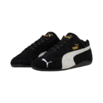Puma Speedcat OG sneakers feature a black suede upper with a white formstrip - Image 2