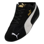 Puma Speedcat OG sneakers feature a black suede upper with a white formstrip - Image 5