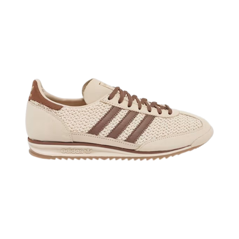adidas-originals-wmns-sl-72-og-beige-88699-2 adidas SL 72 OG sneakers in the "Sand Strata" and "Preloved Brown" - Image 1