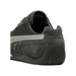 Puma Speedcat Premium in Shadow Gray and Matte Silver, featuring a sleek, suede, and mesh construction - Image 3