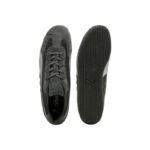 Puma Speedcat Premium in Shadow Gray and Matte Silver, featuring a sleek, suede, and mesh construction - Image 4