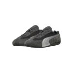 Puma Speedcat Premium in Shadow Gray and Matte Silver, featuring a sleek, suede, and mesh construction - Image 6